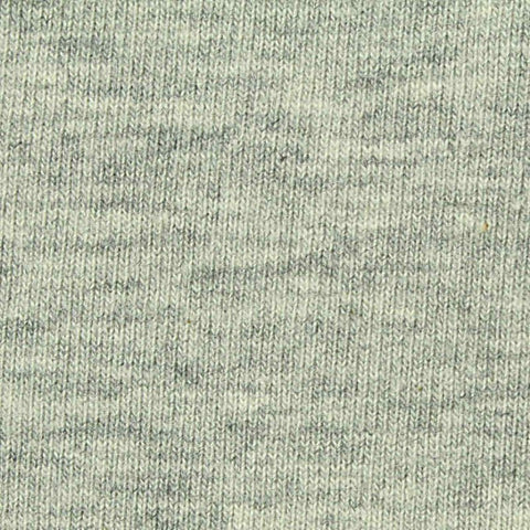 Light Grey Marl Jersey Knit, Cotton, 175 gsm