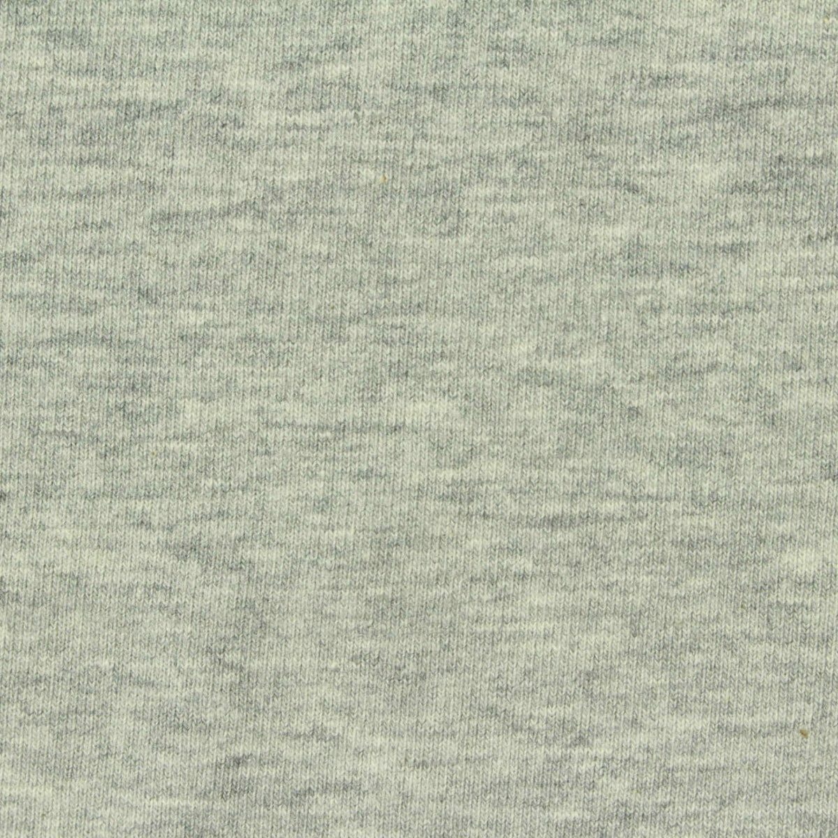 Light Grey Marl Jersey Knit, Cotton, 175 gsm