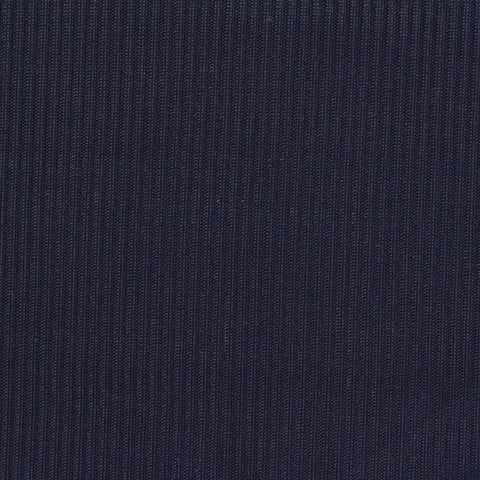 Nylon Stretch Rib Knit Fabric, 150 gsm, 163 cm — Navy