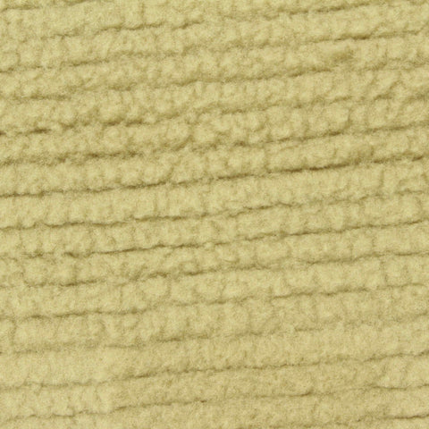Striped 100% Polyester Sherpa Fleece Fabric, 272 gsm, 160 cm — Khaki