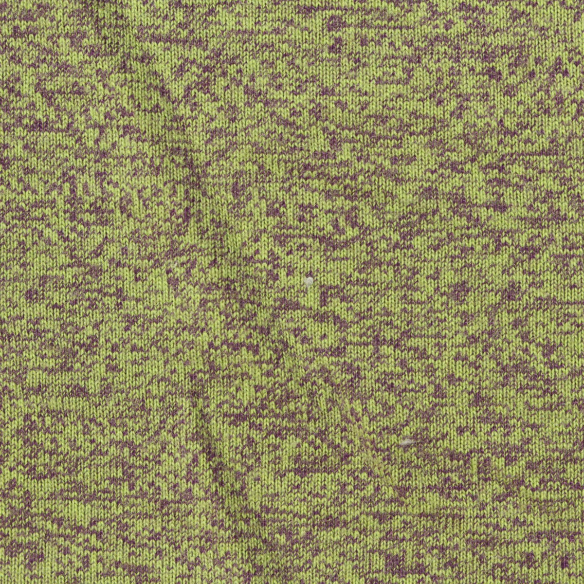 Lime Marl Jersey Knit, Cotton-Poly, 250 gsm