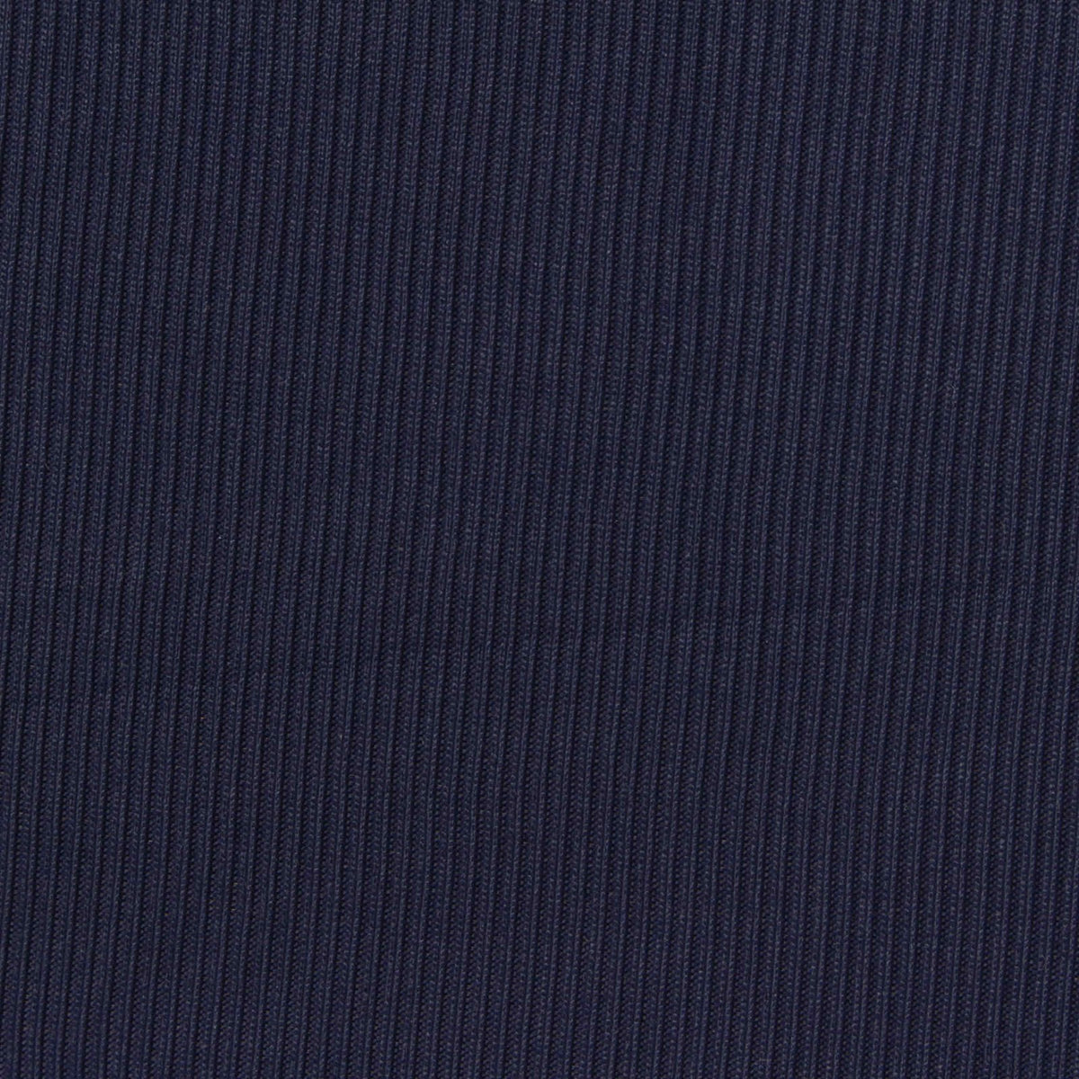 Nylon Stretch Rib Knit Fabric, 200 gsm, 140 cm — Navy, ref EF-252416