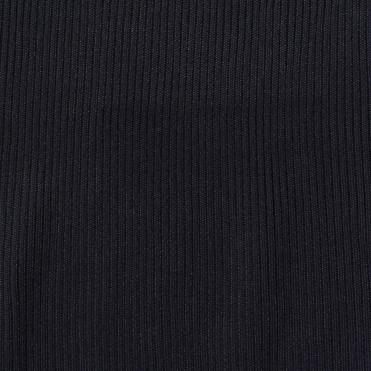 Nylon Stretch Rib Knit Fabric, 200 gsm, 140 cm — Navy, ref EF-252423