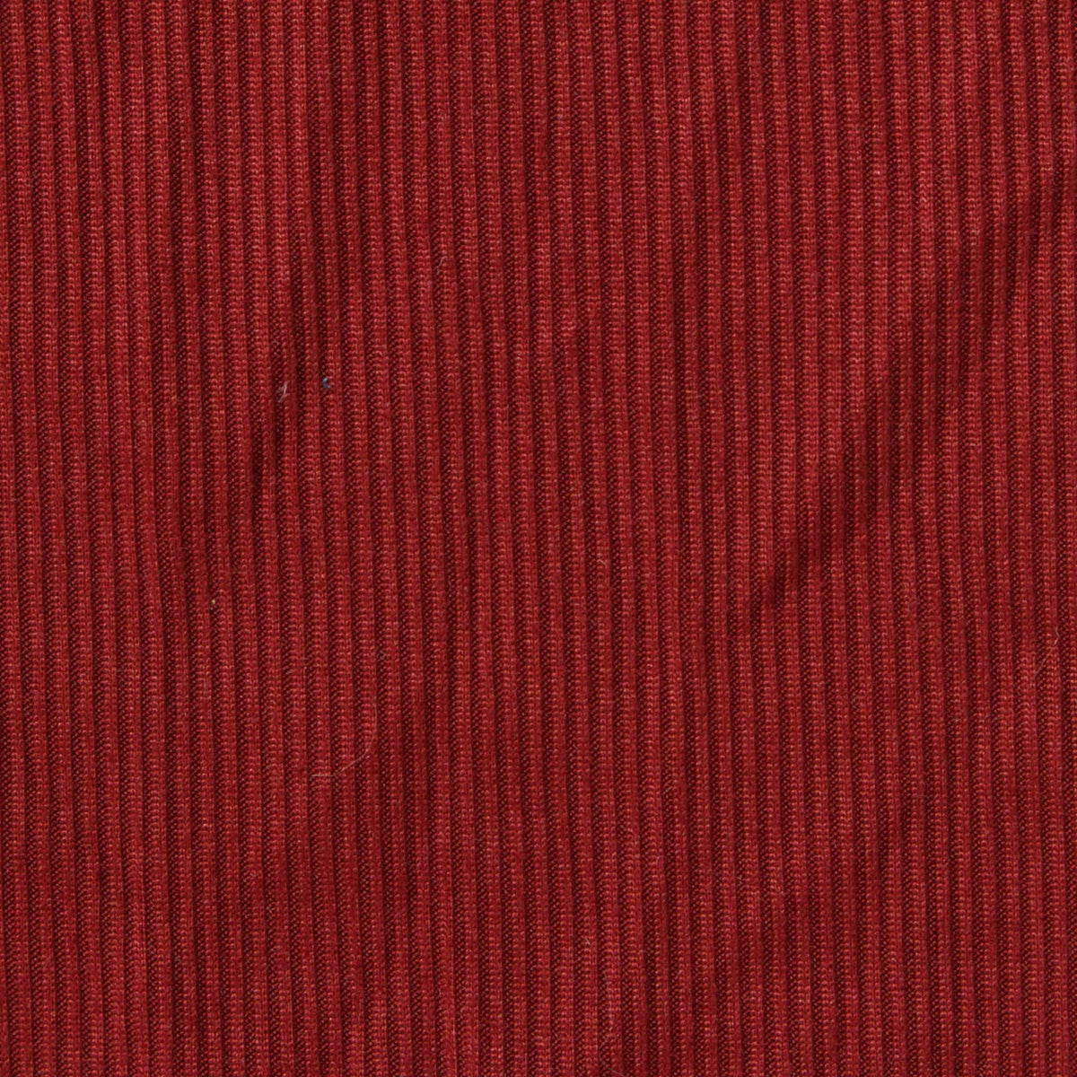 Brushed Polyester Stretch Rib Knit Fabric, 180 gsm, 158 cm — Red