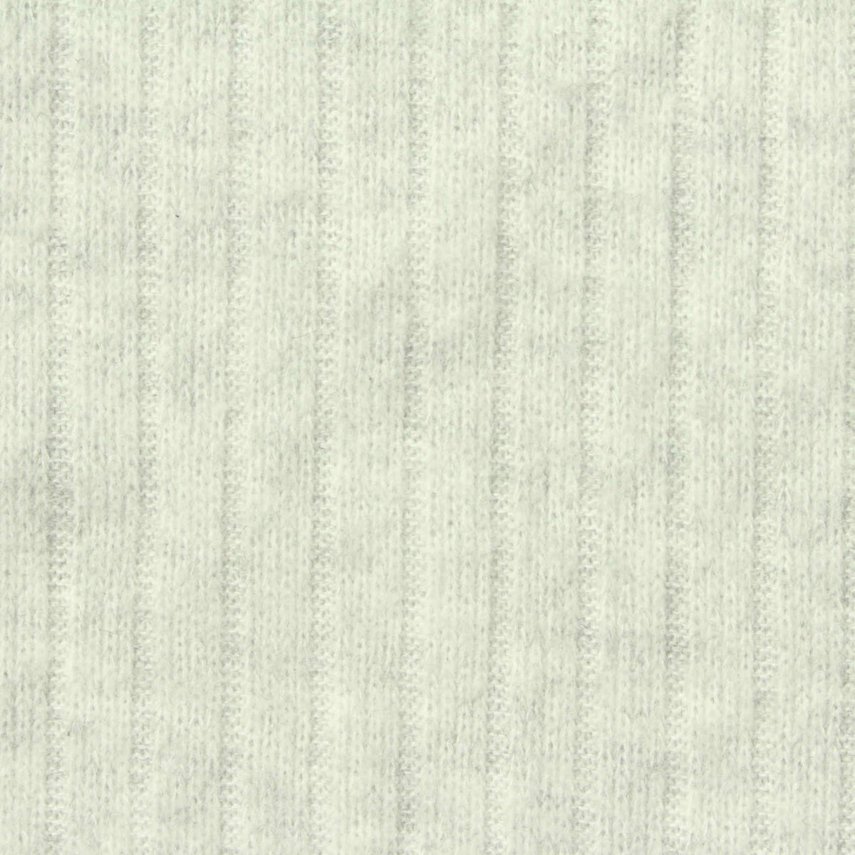 Polyester Viscose Stretch Rib Knit Fabric, 230 gsm, 155 cm — Grey