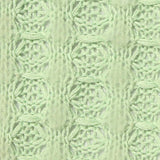 Light Green Textured Waffle Knit, Poly-Viscose — texture
