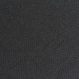 Polyester Stretch Rib Knit Fabric, 185 gsm, 185 cm — Black
