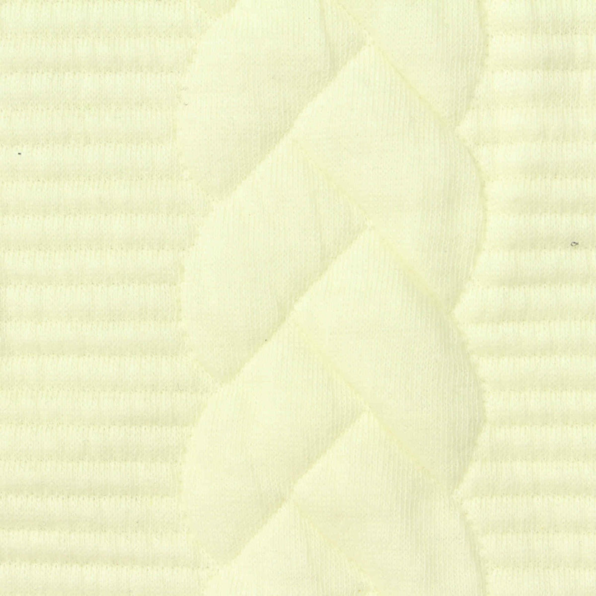 Yellow Horizontal-Line Jacquard, Poly-Cotton