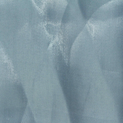 Blue Tone-on-Tone Floral Organza, Polyester