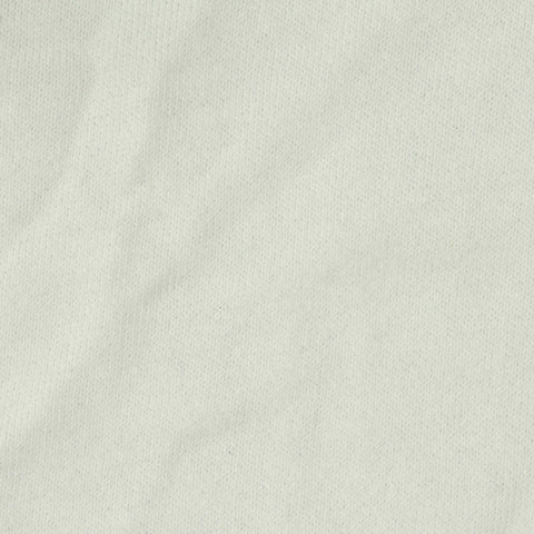 100% Polyester French Terry Fabric, 230 gsm, 170 cm — White