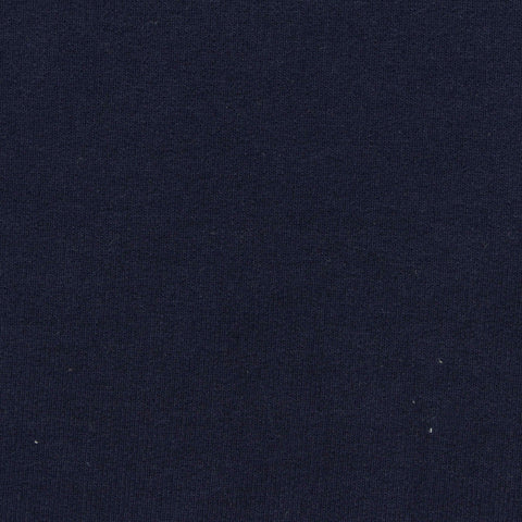 Cotton French Terry Fabric, 220 gsm, 175 cm — Navy