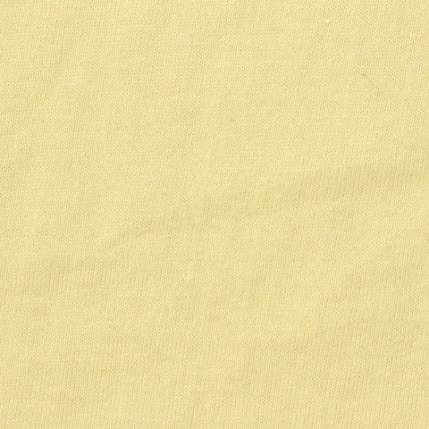 100% Cotton Jersey Knit Fabric, 170 gsm, 190 cm — Yellow