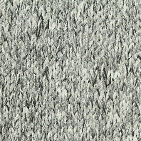Grey Marl Jersey Knit, Polyester, 340 gsm