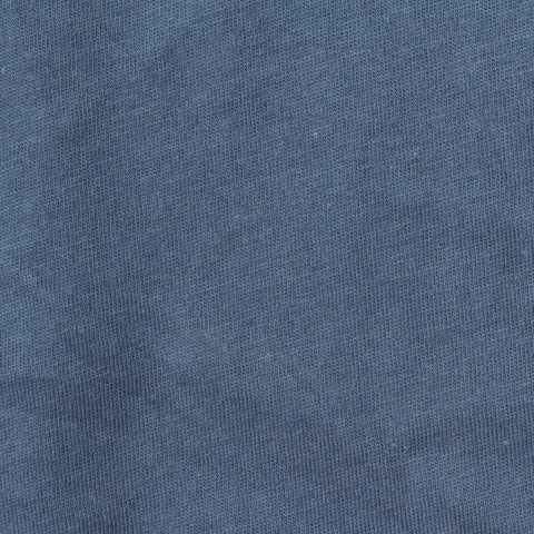 100% Cotton Jersey Knit Fabric, 140 gsm, 180 cm — Blue