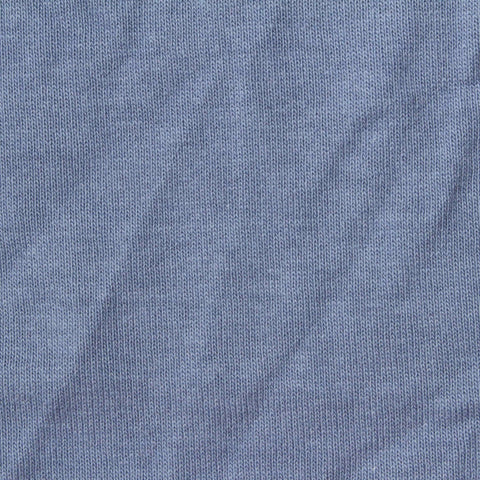 100% Cotton Jersey Knit Fabric, 220 gsm, 180 cm — Blue