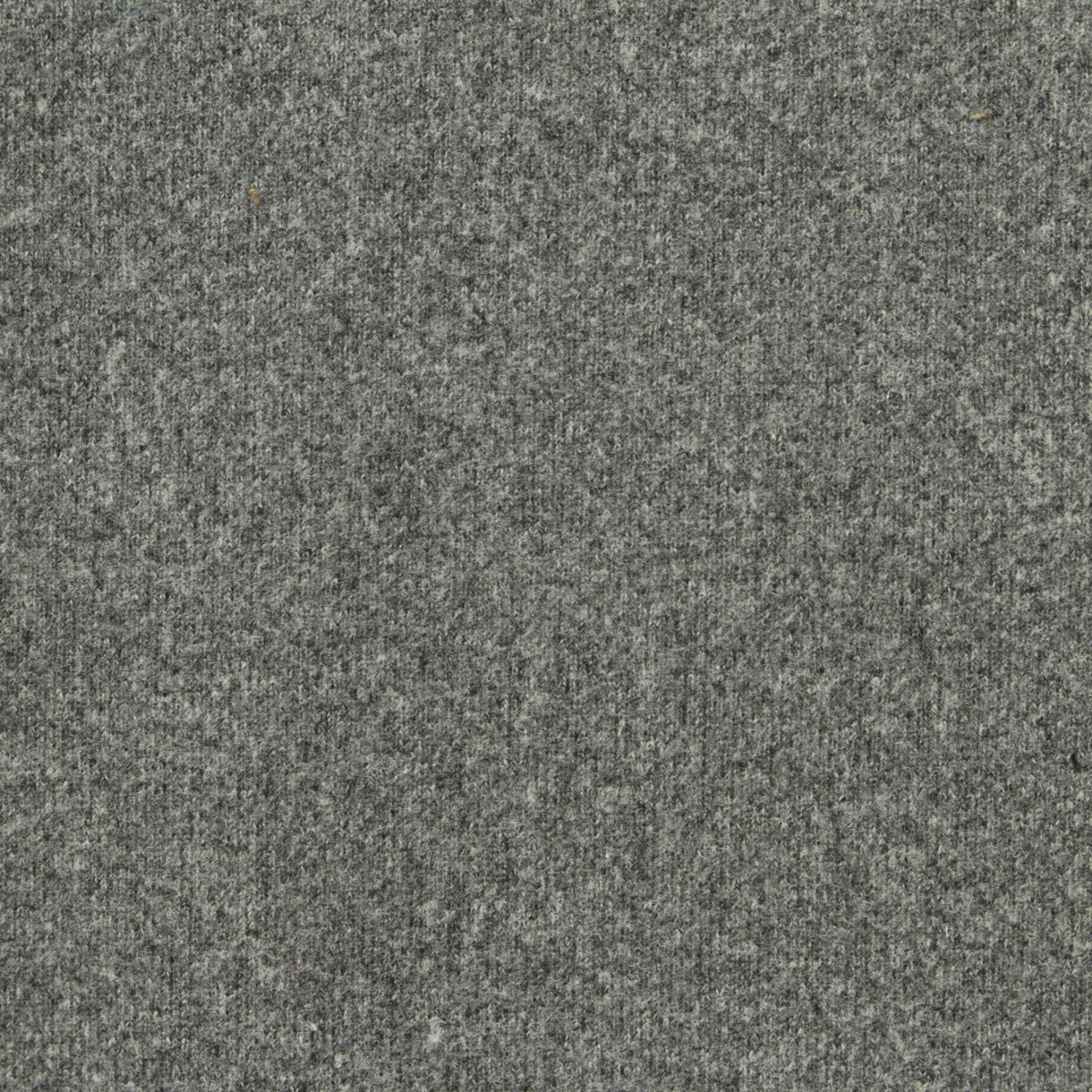 Grey Heathered-Marl Rib Knit, Polyester, 230 gsm