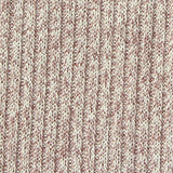 Cream Fine-Marl Rib Knit, Polyester — texture