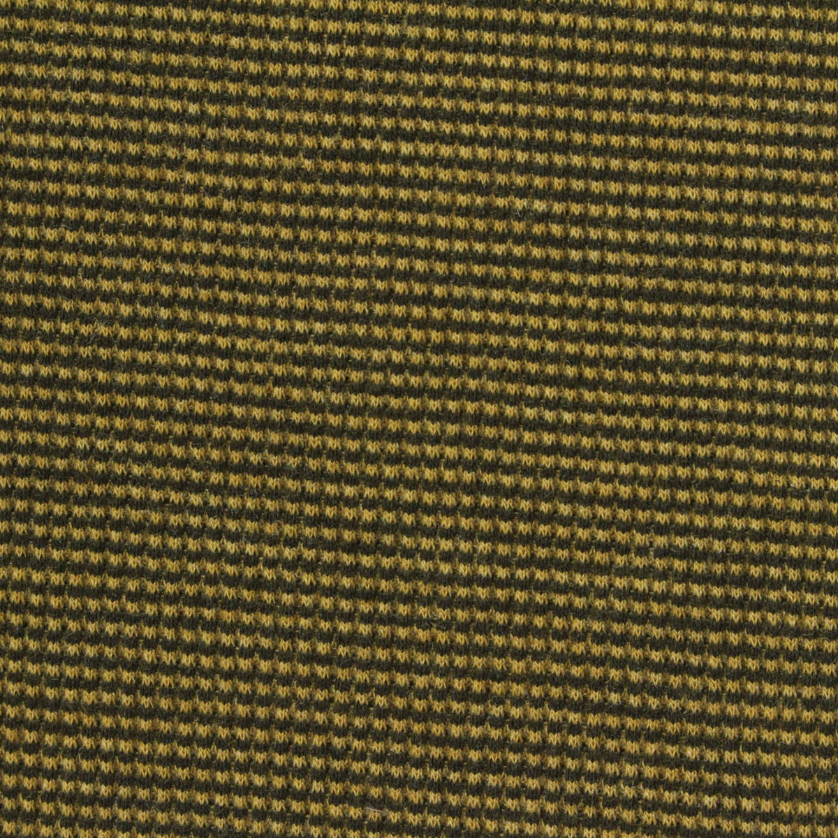 Dark Brown Geometric Waffle Knit, Cotton-Poly