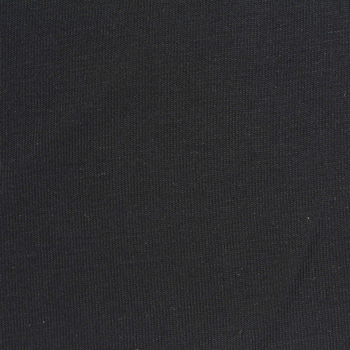 Tencel Lyocell Stretch Rib Knit Fabric, 190 gsm — Black