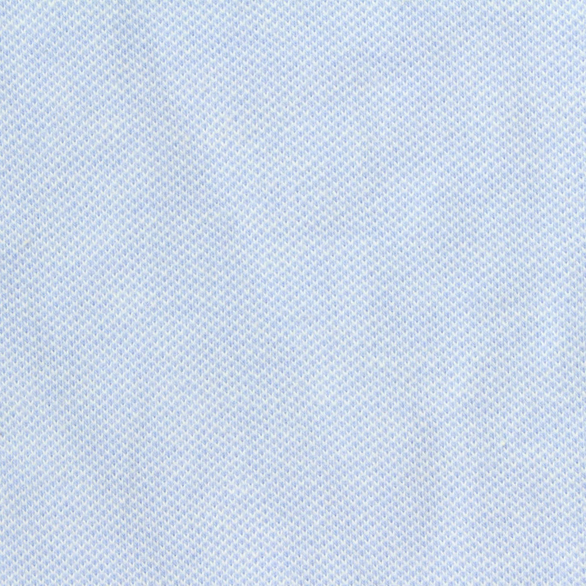 Yarn-Dyed Cotton Stretch Piqué Knit Fabric, 200 gsm, 165 cm — Blue