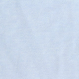 Yarn-Dyed Cotton Stretch Piqué Knit Fabric, 200 gsm, 165 cm — Blue