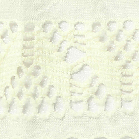 Polyester Stretch Knit Fabric, 120 gsm, 166 cm — Yellow
