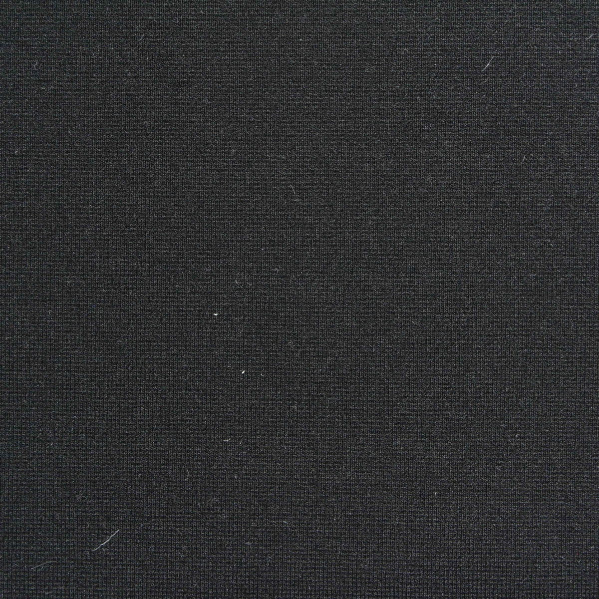 Viscose Nylon Stretch Ponte Knit Fabric, 365 gsm, 163 cm — Black
