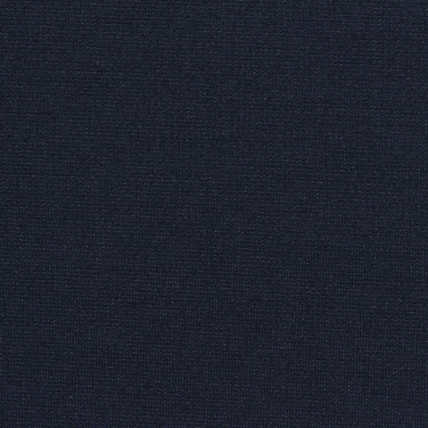 Polyester Viscose Stretch Ponte Knit Fabric, 350 gsm, 160 cm — Navy