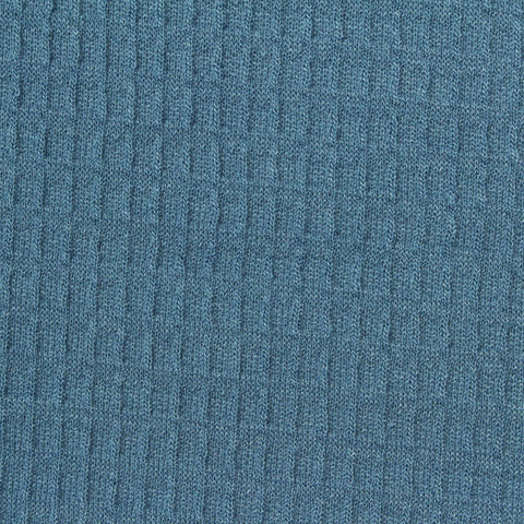 100% Polyester Knit Fabric, 250 gsm, 168 cm — Blue