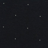 White Dots Interlock Knit, Viscose-Poly