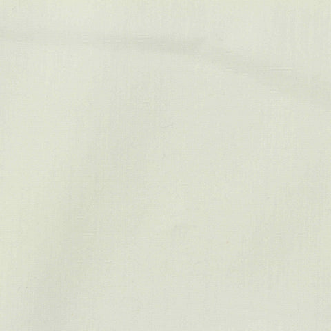Cotton Polyester Stretch Poplin Fabric, 125 gsm, 147 cm — White