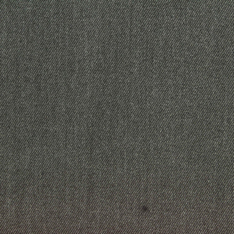 Dark Grey Heather Woven, Cotton-Poly