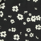 White Scattered-Flower Woven, Viscose