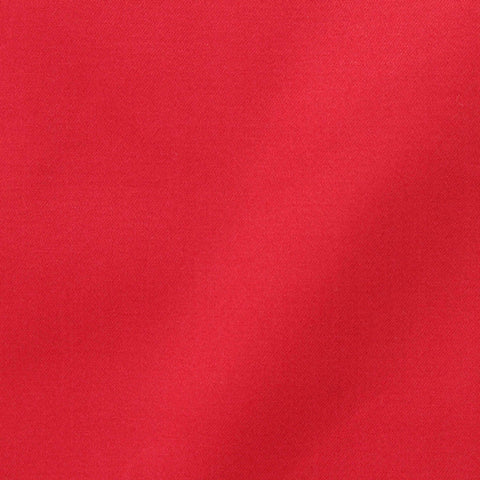 Cotton Stretch Sateen Fabric, 172 gsm, 147 cm — Red