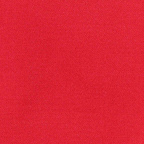Cotton Stretch Sateen Fabric, 172 gsm, 147 cm — Red