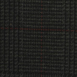 Red Check Jacquard, Poly-Viscose