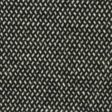 Black Geometric Jacquard, Poly-Viscose