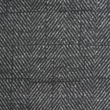 Grey Herringbone Jacquard, Polyester