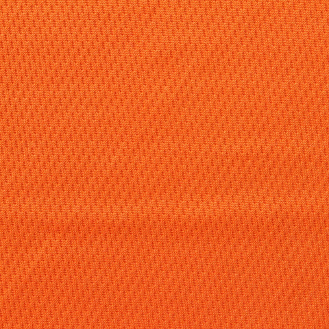 100% Polyester Birdseye Knit Fabric, 185 gsm, 185 cm — Orange