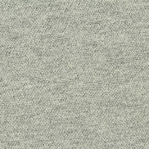 Light Grey Marl Scuba Knit, Poly-Cotton, 270 gsm