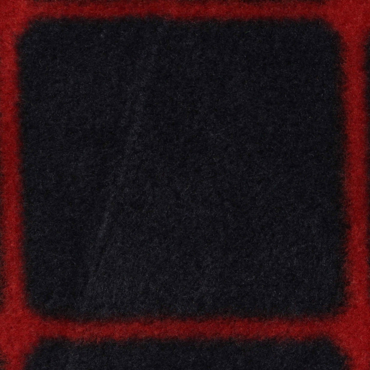 Red Check Fleece, Polyester