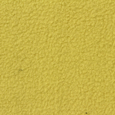100% Polyester Fleece Fabric, 225 gsm, 167 cm — Yellow