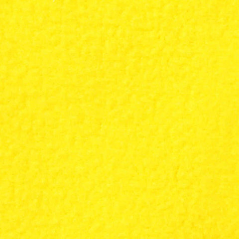 100% Polyester Fleece Fabric, 160 gsm, 160 cm — Yellow