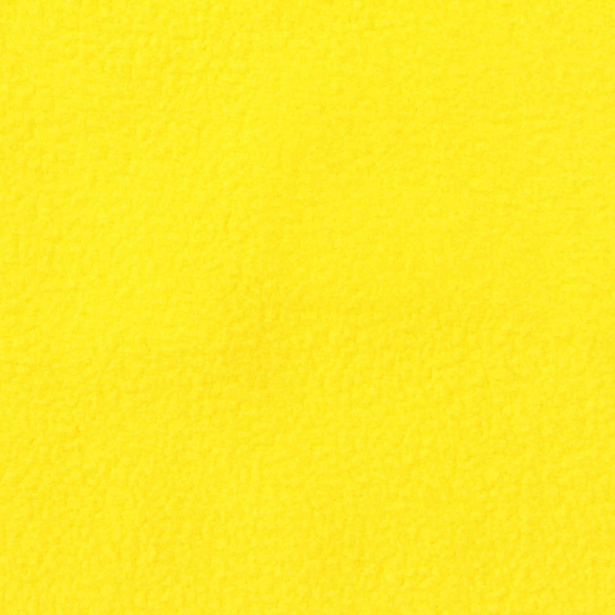100% Polyester Fleece Fabric, 160 gsm, 160 cm — Yellow