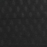 Black Textured-Dot Jacquard, Viscose-Nylon