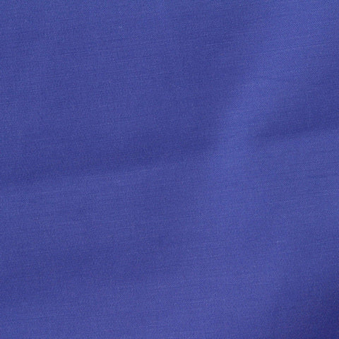 Cotton Nylon Stretch Twill Fabric, 155 gsm, 147 cm — Blue