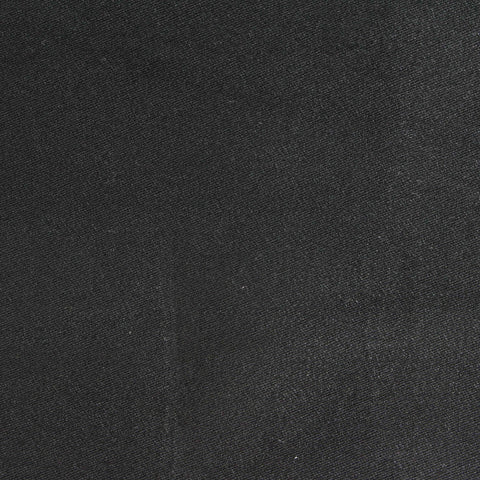 Viscose Nylon Stretch Sateen Fabric, 285 gsm, 135 cm — Black