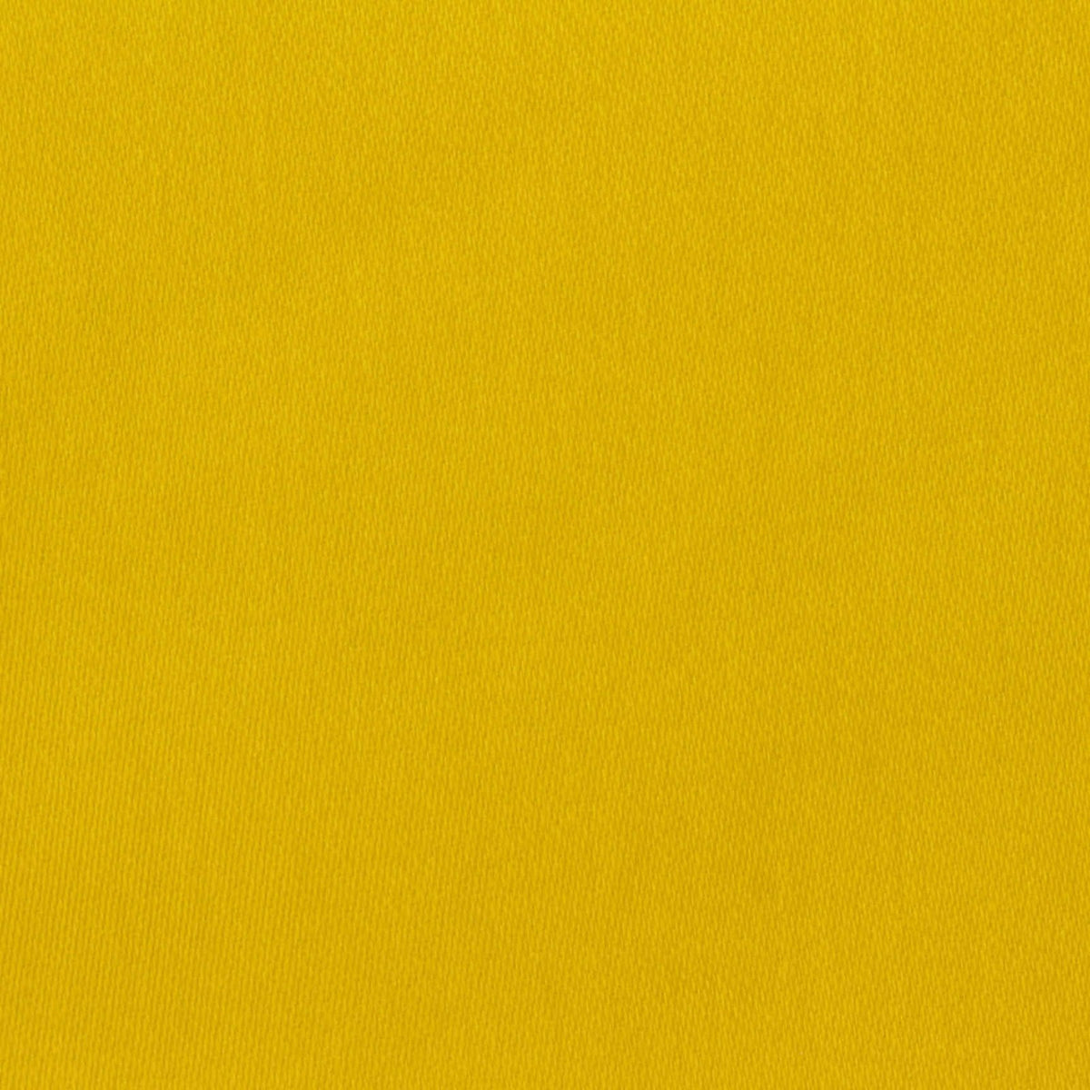 Brushed Cotton Stretch Sateen Fabric, 330 gsm, 147 cm — Yellow