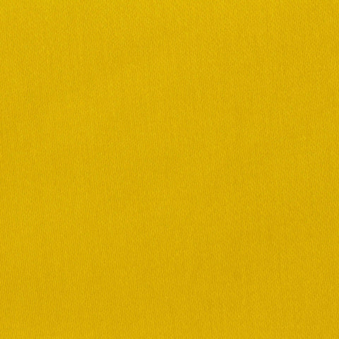 Brushed Cotton Stretch Sateen Fabric, 330 gsm, 147 cm — Yellow