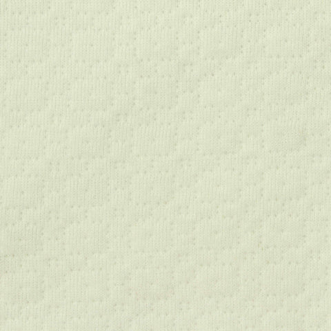 Cream Dots Jacquard, Cotton-Poly